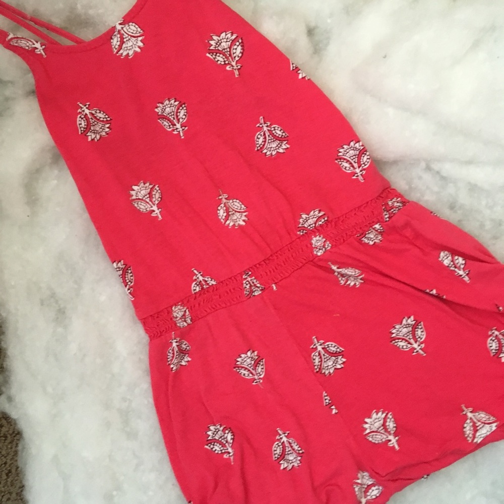 Coral romper